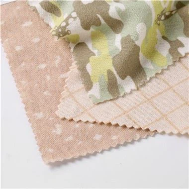 자카드 저지 니트 원단